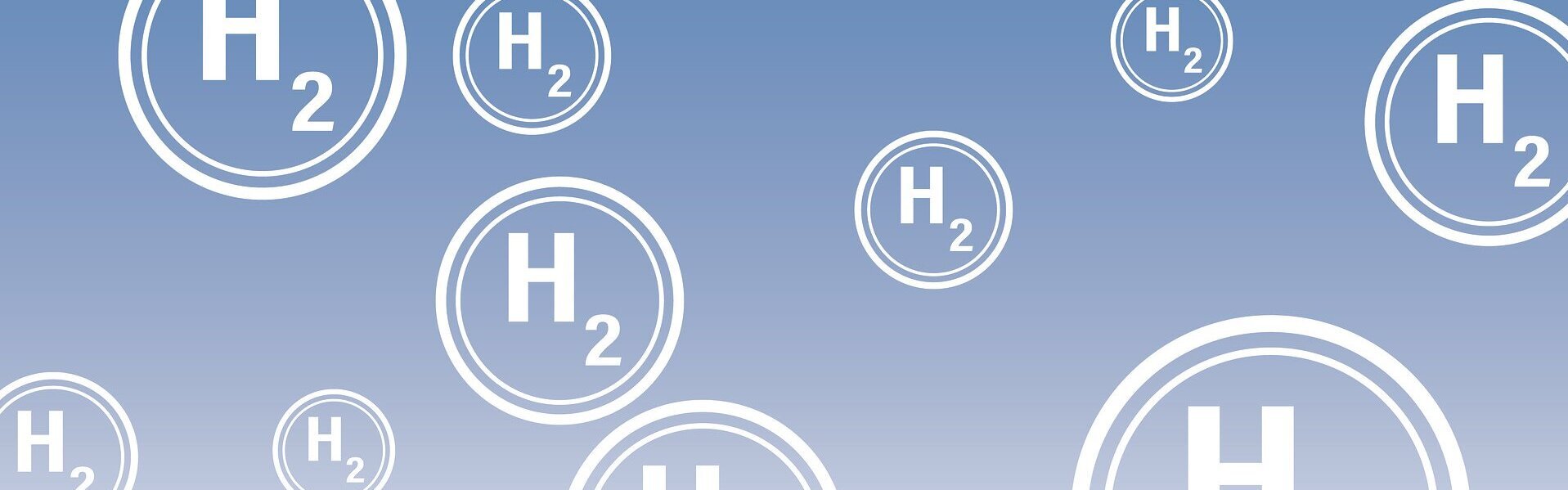 Das Bild zeigt das H2 Molekül