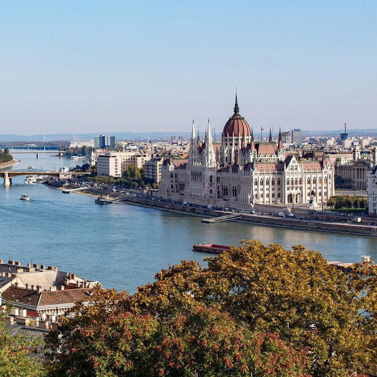 DAs Bild zeigt Budapest
