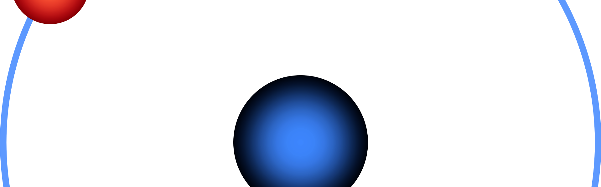 Das Bild zeigt ein Wasserstoff Atom