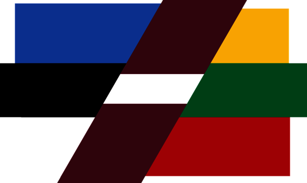 Flaggen der baltischen Staaten