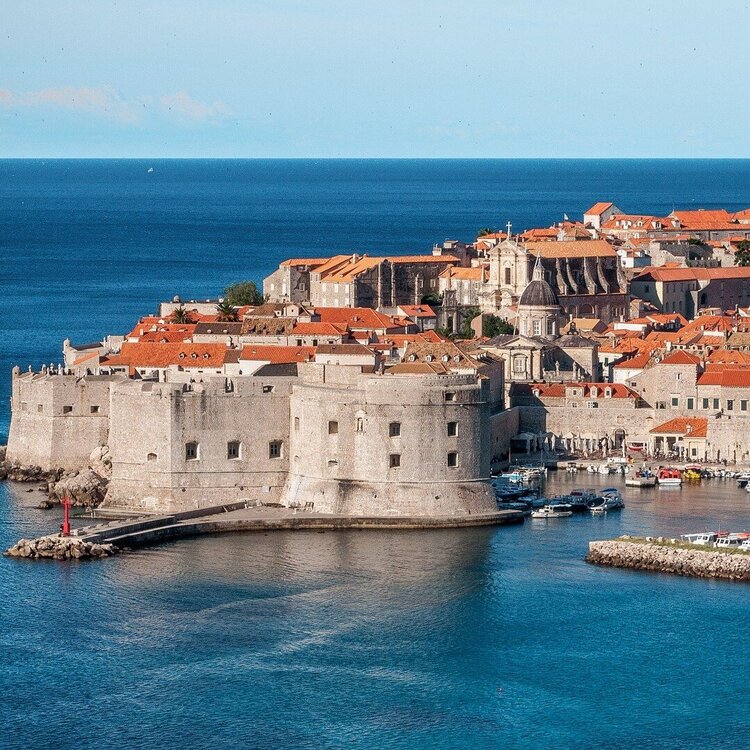 DAs Bild zeigt Dubrovnik